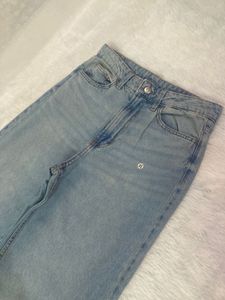H&amp;M Wide Leg Denim