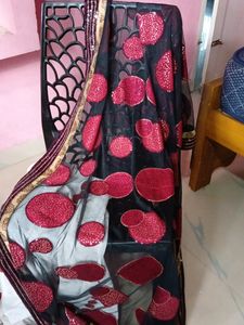 Black Party Wear Sarees