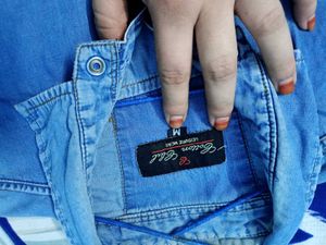 Denim T Shirt Size M