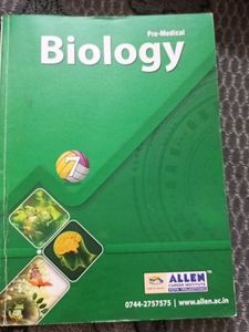 Neet Allen Pre Medical Human Physiology Biology