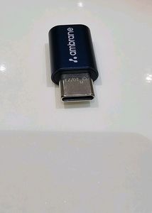 Ambrane Micro Usb To Type C Otg