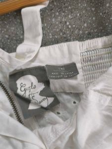 Eyelet Tie-Waist Tank Top