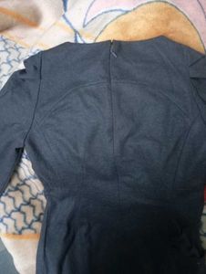 Chic Black korean Dress