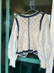 Floral crochet Top