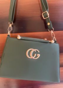 Elegant Green Handbag