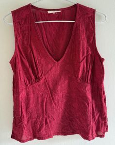 Cotton Red Top