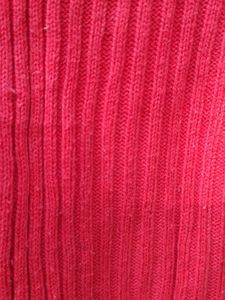 Orange Woolen Crop Top