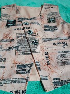 Printed Vest