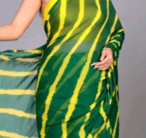 Saree With Unstitched Blouse