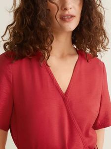Red Mango Midi Wrap Dress