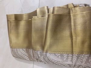 Excellent Nita Ambani Handmade Kanchi  Gold Saree