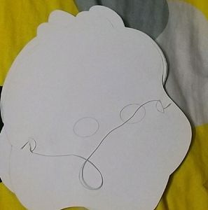 Paperboard Mask For Girl