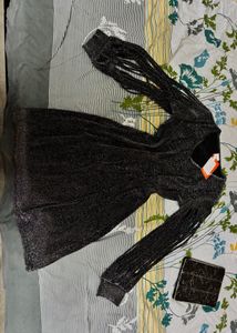 Urbanic Sparkly Fringe Dress.SIZE-38-44