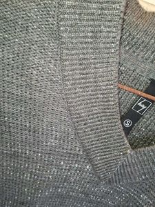 Grey Shimmer Sweater
