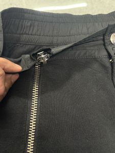 Diesel Black Zipper Detail Joggers