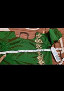 Elegant Green Ethnic Gown