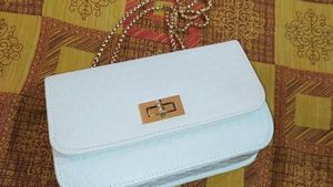 White Sling Bag
