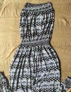strapless jumpsuit