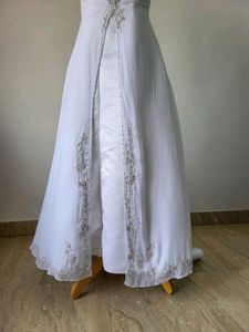 White Embellished Gown