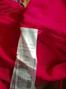 ZARA Hot Pink Layered Mini Dress