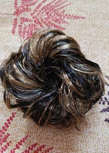Golden Highlight Hair Bun Juda Maker, 1 Piece