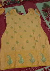Embroidered suit