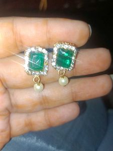 Emerald Green Necklace Set