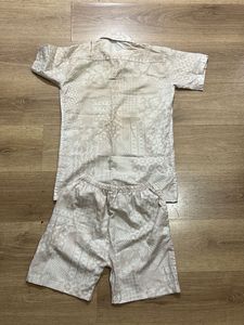 Printed Shirt &amp; Shorts Set