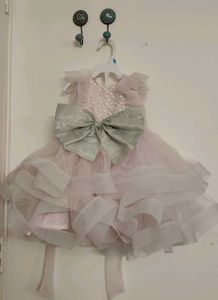 Elegant Pink Party Dress