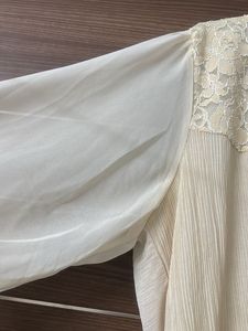 Lace Detail Layered Top