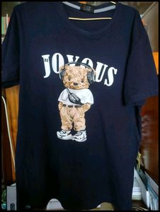 Navy Blue Oversized Tshirt