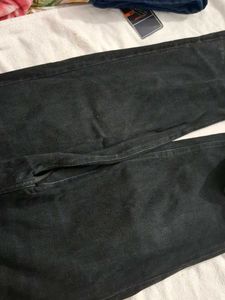Black Straight Leg Jeans
