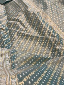 Silk Blend Saree &amp; Blouse