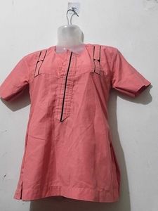 Salmon Short Sleeve Top