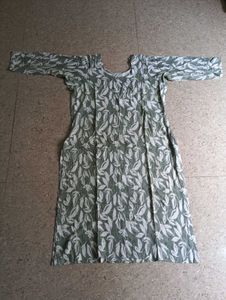 Leaf Print kurta