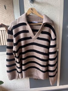 Zara Striped Knit Sweater