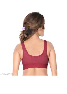 FRESH LOOK Women Non-padded Sports Bra Moulded Cup