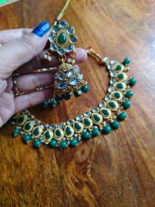 Green Jewellery Set