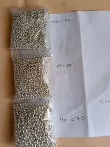 Silver Shine Beads