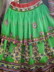 Green Lahenga Choli