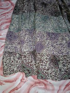 Boho Ethnic Floral Skirt 🌺