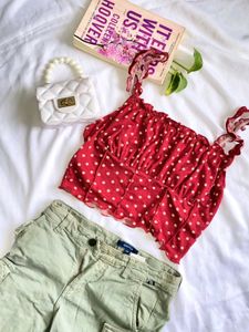 Polka Dotted Top