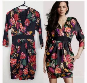 H&m Kemono Floral Dress