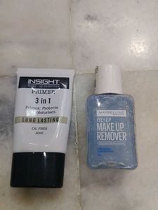 Maybelline Makeup Remover With Insight Primer