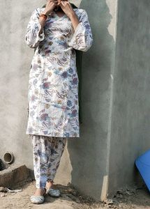 Floral Print Ethnic suit