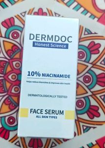 DERMDOC 10% Niacinamide Face Serum
