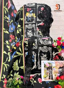 EMBROIDERY PATCH CATALOGUE UNSTITCH DRESS
