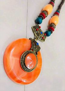 2 Combo Boho Beaded Necklace Set New Condition