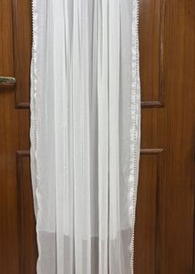 Beads &amp; Stones White Dupatta