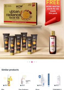 Wow Ubtan Radiance Facial Kit